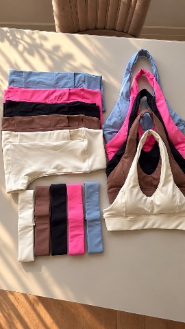 Conjunto + faixa de cabelo